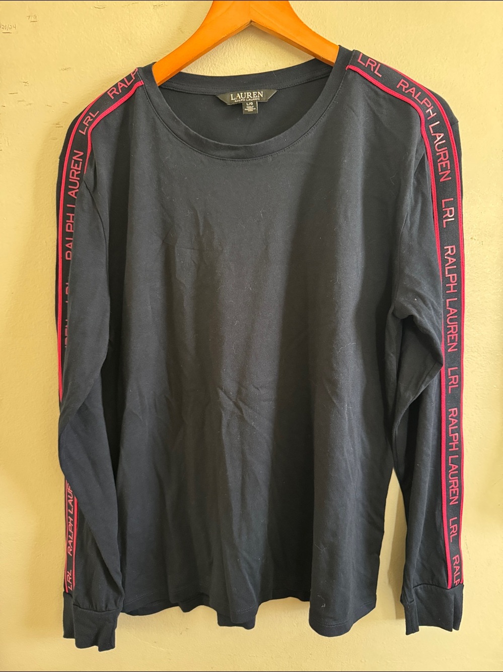 Lauren Ralph Lauren black label long sleeve shirt size Large